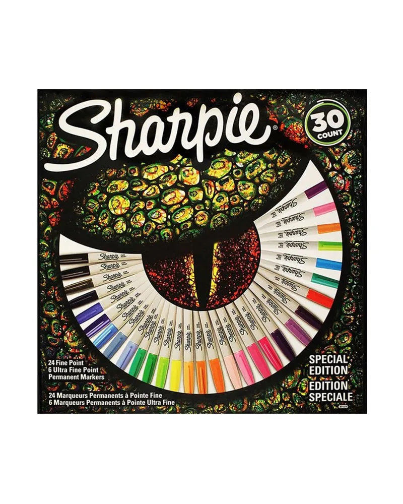 Sharpie 30 Permanent markers / ماركر شاربي دائم 30 قطعة