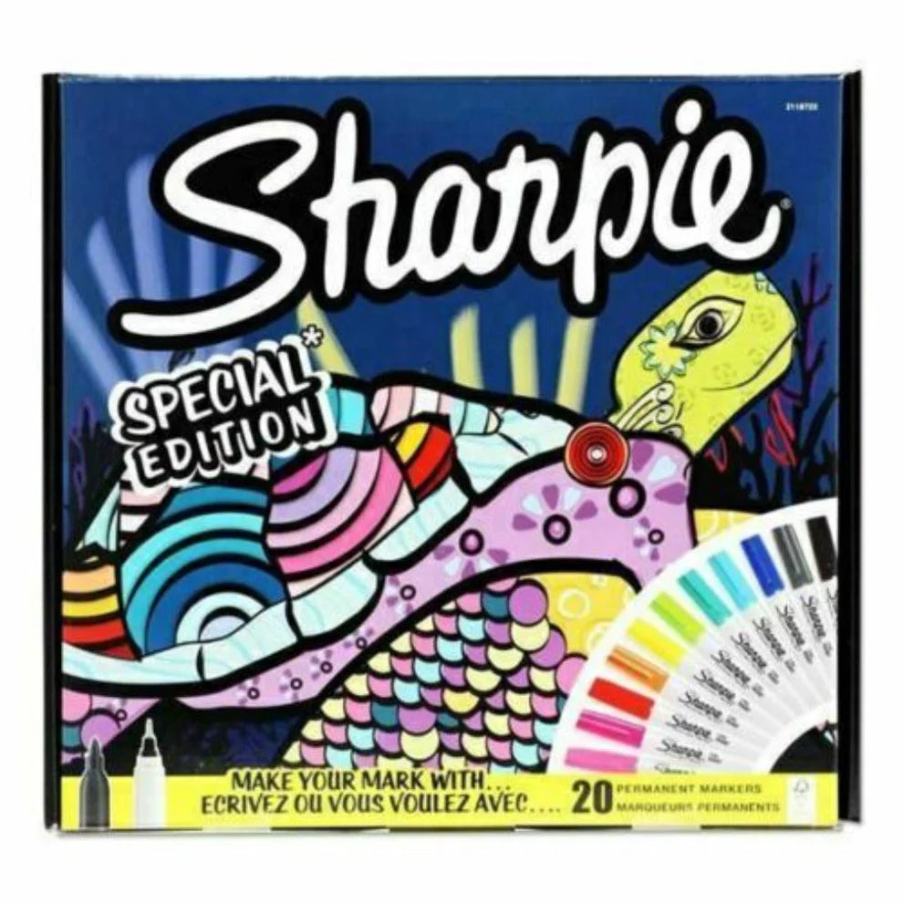 Sharpie Special edition 20 Permanent Markers / ماركر شاربي إصدار خاص 20 دائم