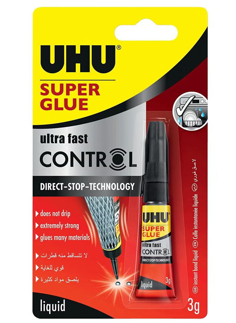 UHU SUPER GLUE 3g / يوهو غراء فائق 3غ