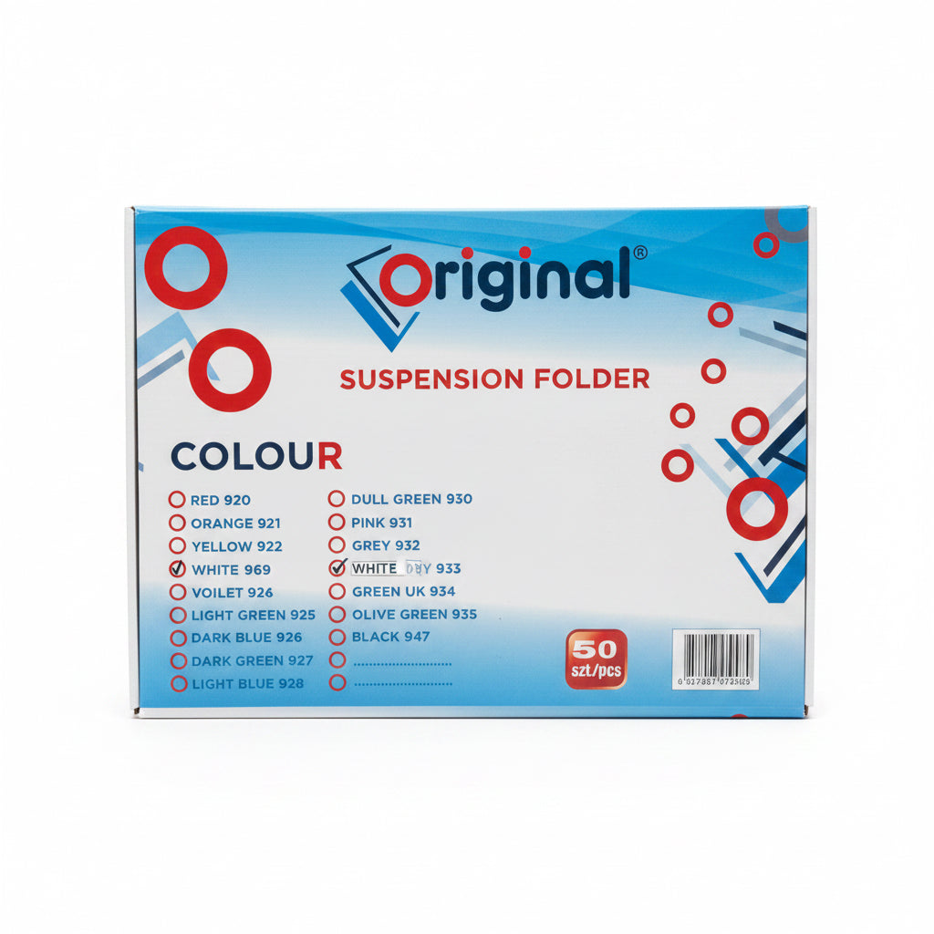 Original Suspension File White 50/packet/ ملف تعليق أصلي