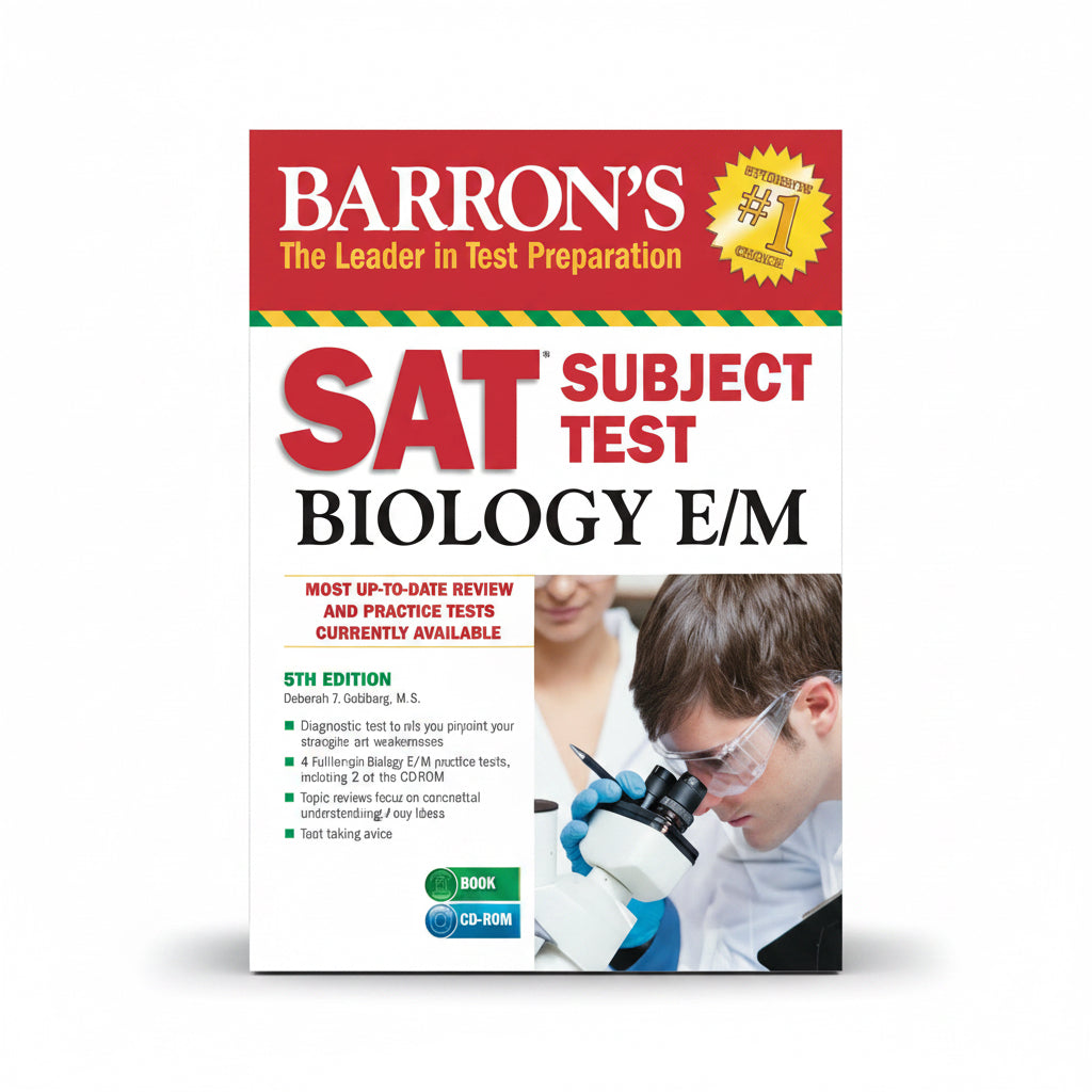 Barron's SAT Subject Test Biology E/M / بارونز للتحضير لاختبار SAT: علم الأحياء E/M