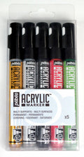 Pebeo Acrylic Marker 5 pcs / قلم أكريليك بيبو