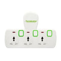 DAOHANG 3 WAY PLUG IN ADAPTOR / محول كهرباء داوهانغ متعدد بمنافذ ثلاثية