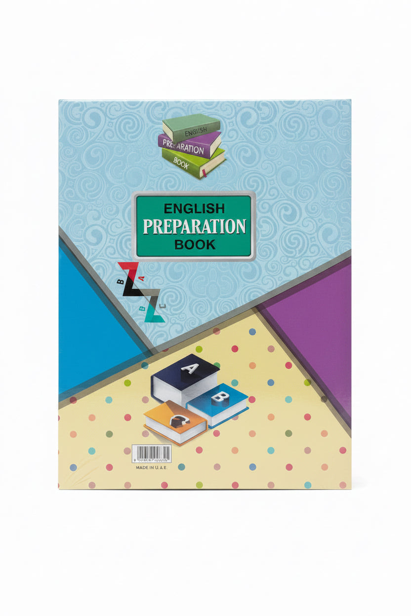 English Preparation Book / دفتر تحضير اللغة الإنجليزية