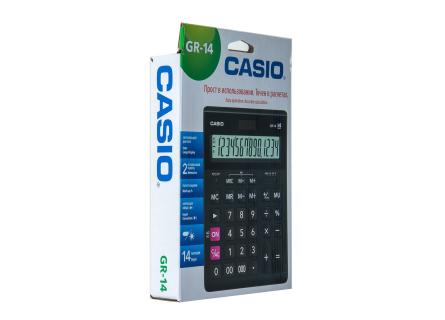 CASIO Electronic Calculator GR-14 / آلة حاسبة إلكترونية كاسيو GR-14