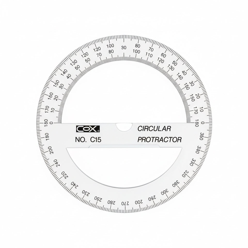 CICULAR PROTRACTOR no.C15 / منقلة دائرية رقم C15