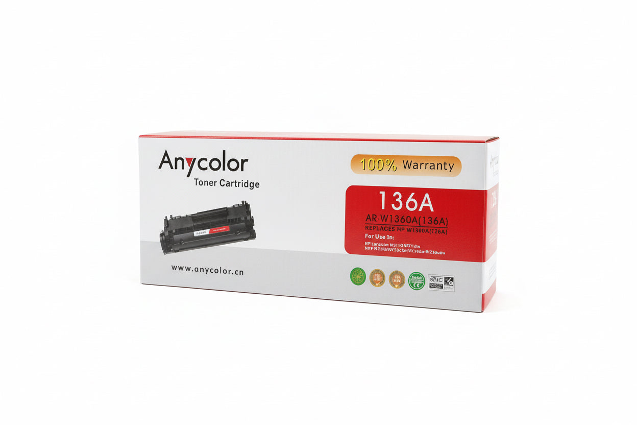 Anycolor Toner Cartridge 136A / خرطوشة حبر تونر
