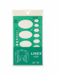 LINEX Different shape Scale / مسطرة أشكال مختلفة LINEX