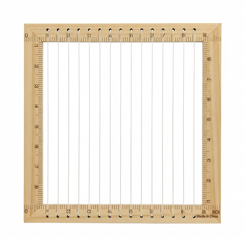 Wooden loom frame / إطار نول خشبي