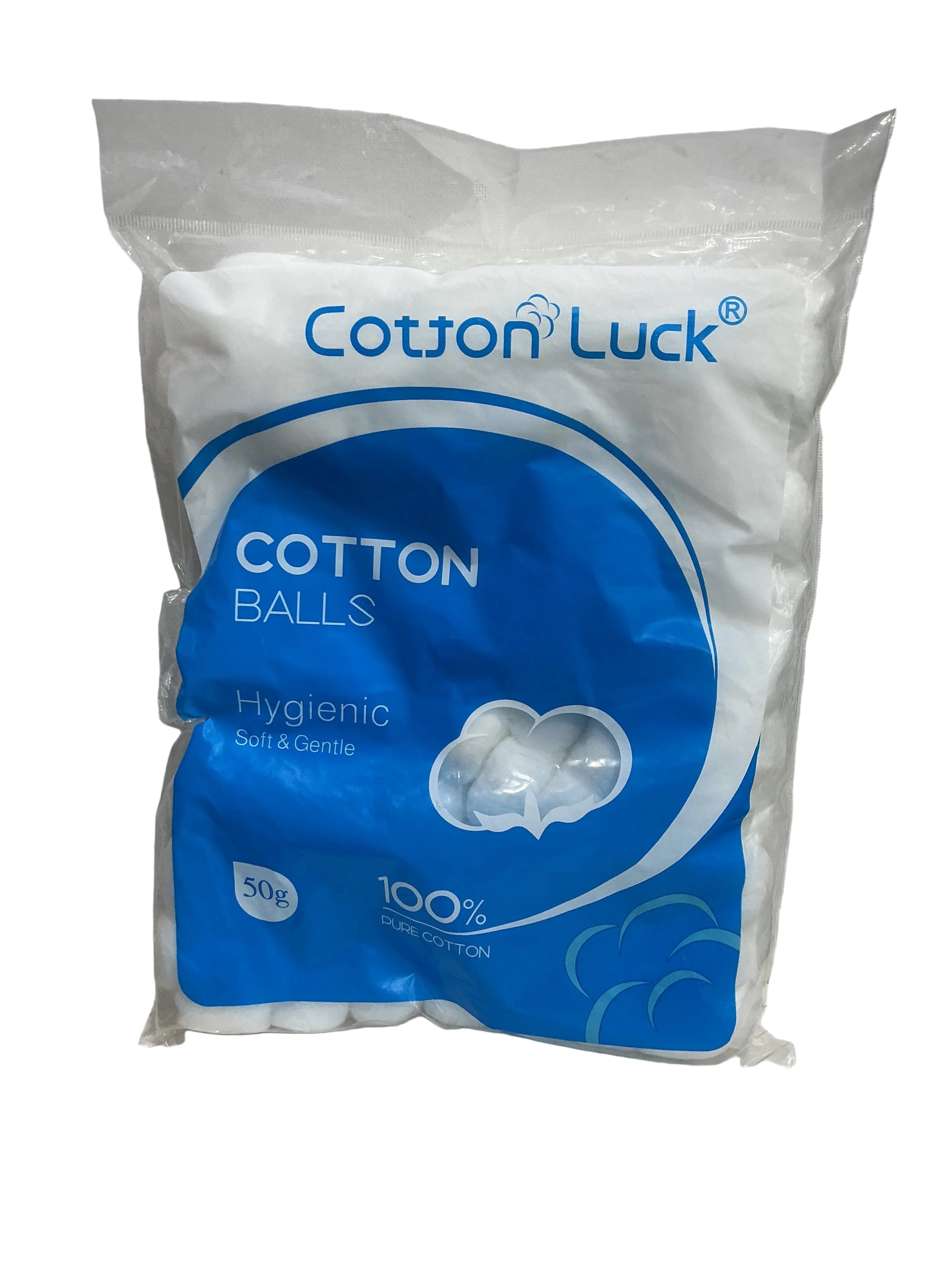 Cotton Luck Cotton Balls 50g / كرات قطنية كوتون لَك 50 جم