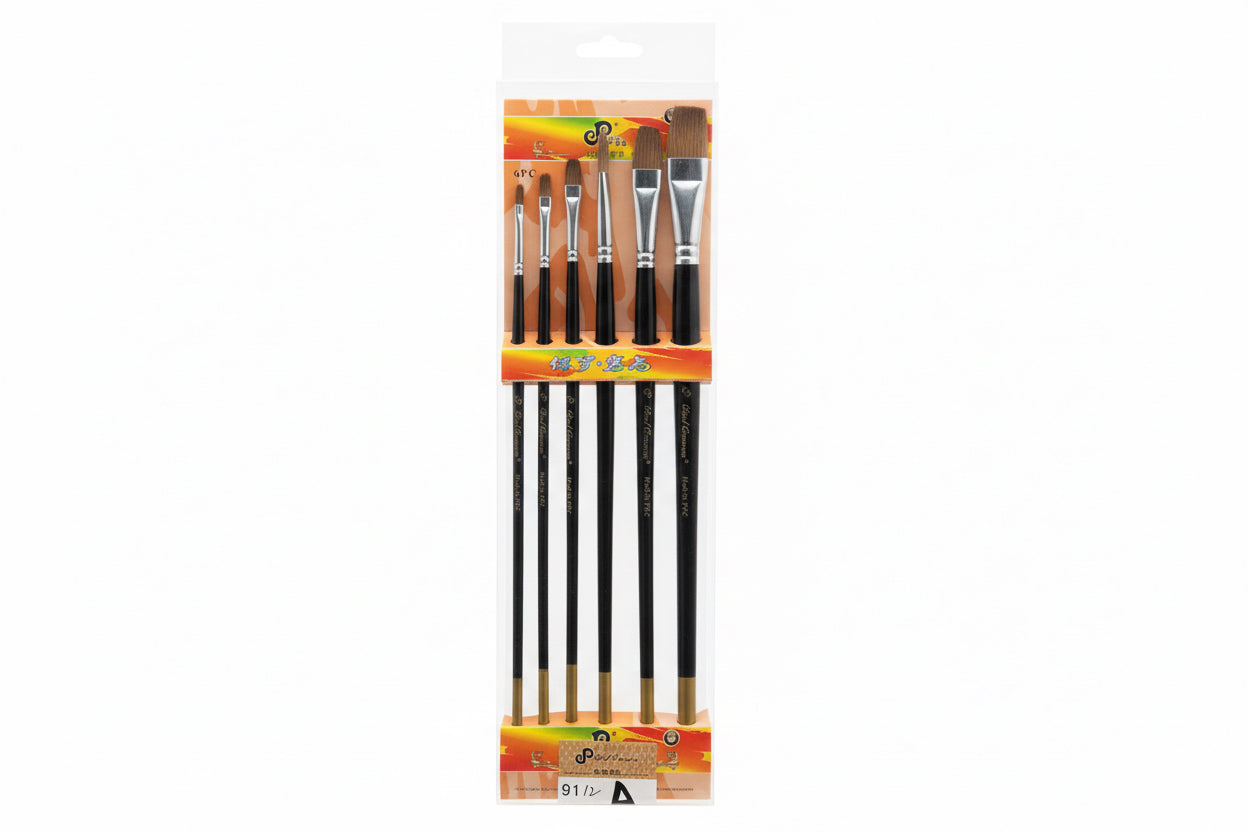 Paul cezanne 6 Pcs brushes / فرش بول سيزان 6 قطع
