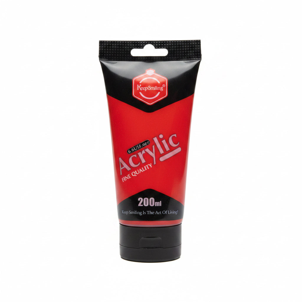 Keep smiling Acrylic Paint 500 ml Vermilion