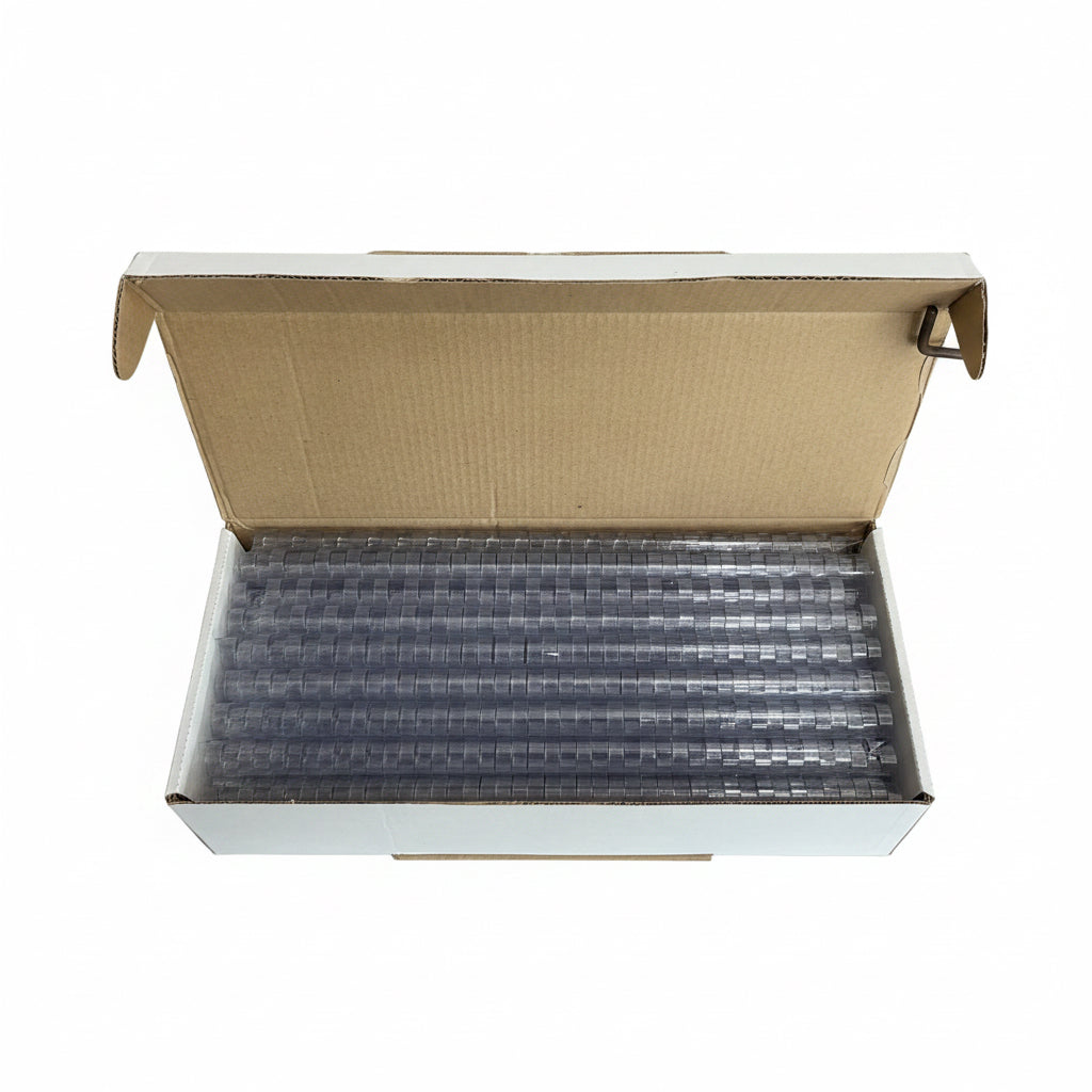 BINDING RINGS 10mm 100 pcs/Box Clear