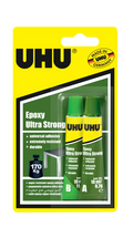 UHU Epoxy Ultra Strong 2 Pcs / يوهو إيبوكسي قوي جدًا قطعتان