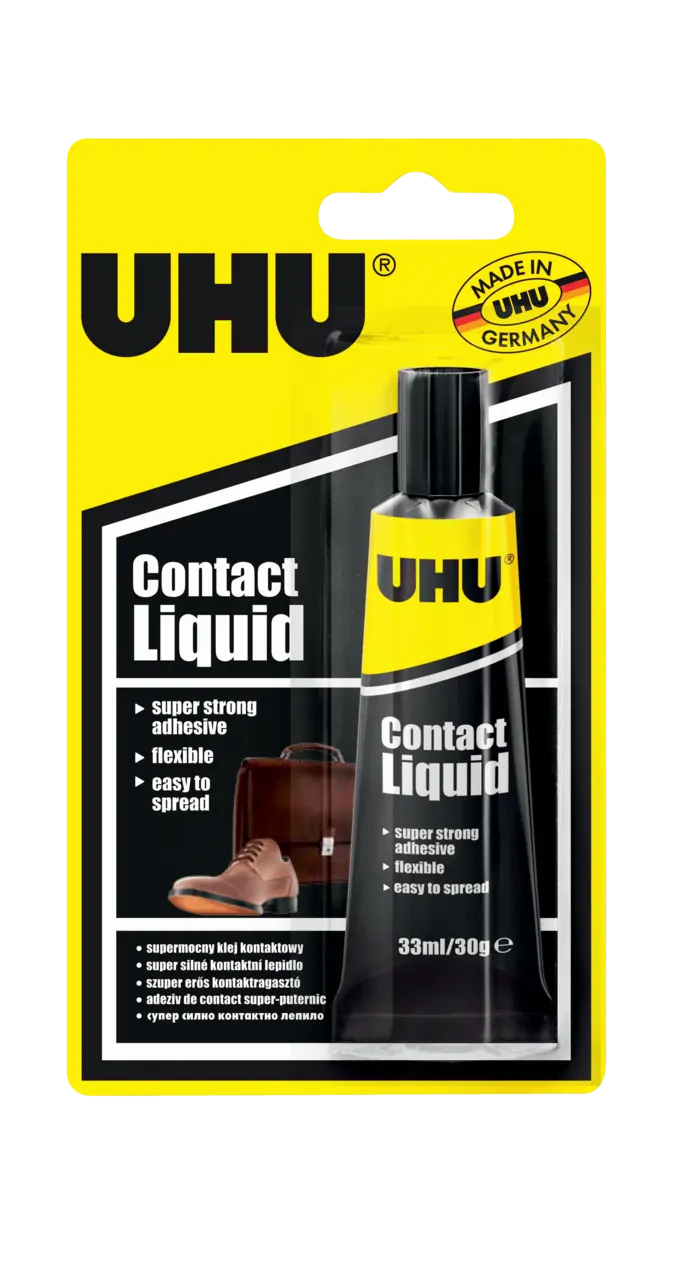 UHU Contact Liquid 33ml / يوهيو سائل تلامس (لاصق) – 33 مل