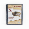 Tramix A4 Pocket file 80 pockets / ملف جيوب تراميكس A4 عدد 80 جيب