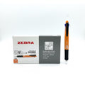 ZEBRA Clip-On Multi Neon Multifunctional Pen – Pack of 12 – Orange Barrel / زيبرا عنصر متعدد الوظائف مشبك متعدد نيوني ×12 – برتقالي