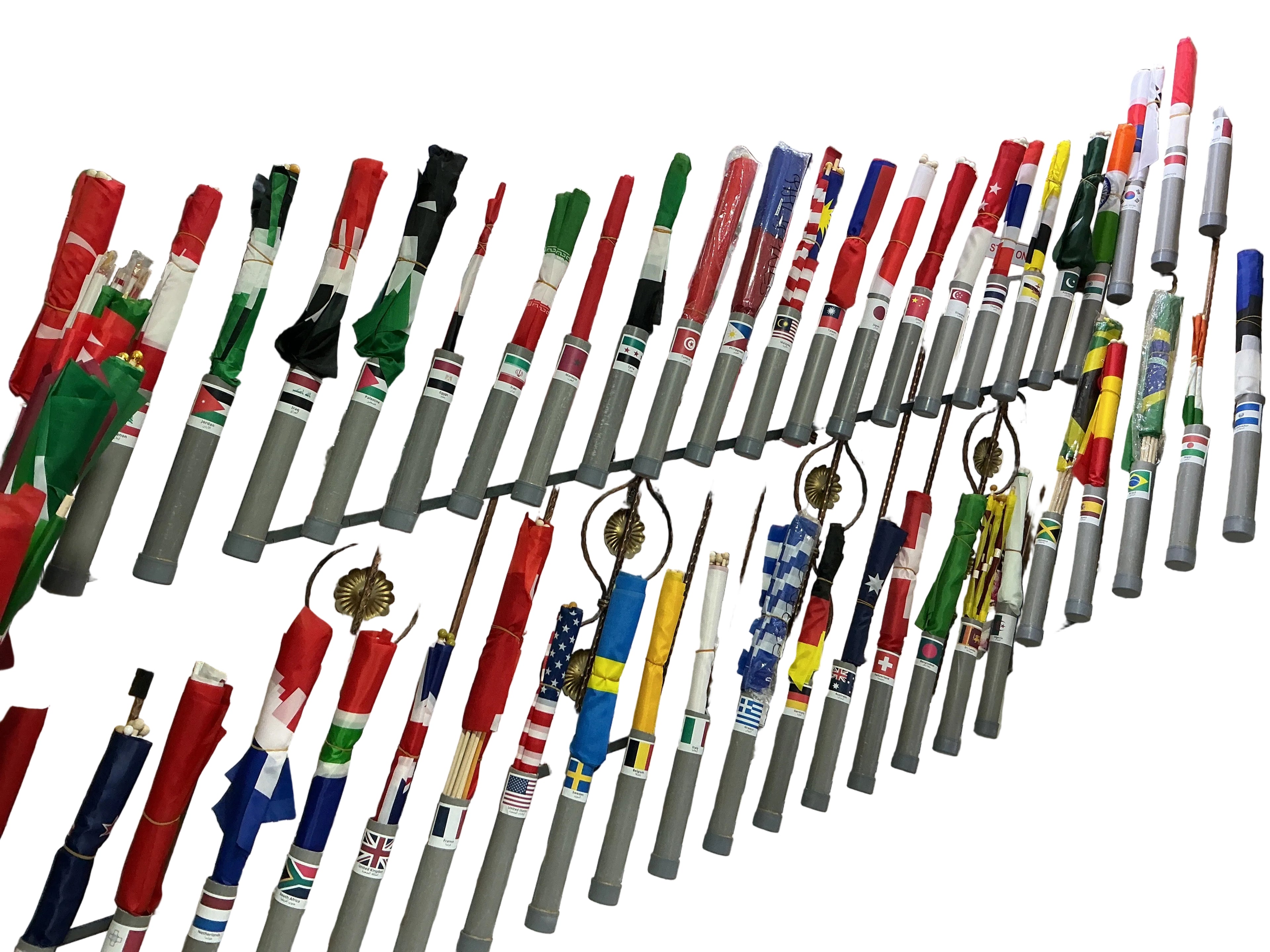 Mix Country Flags 30x40 cm / أعلام دول متنوعة 30x40 سم