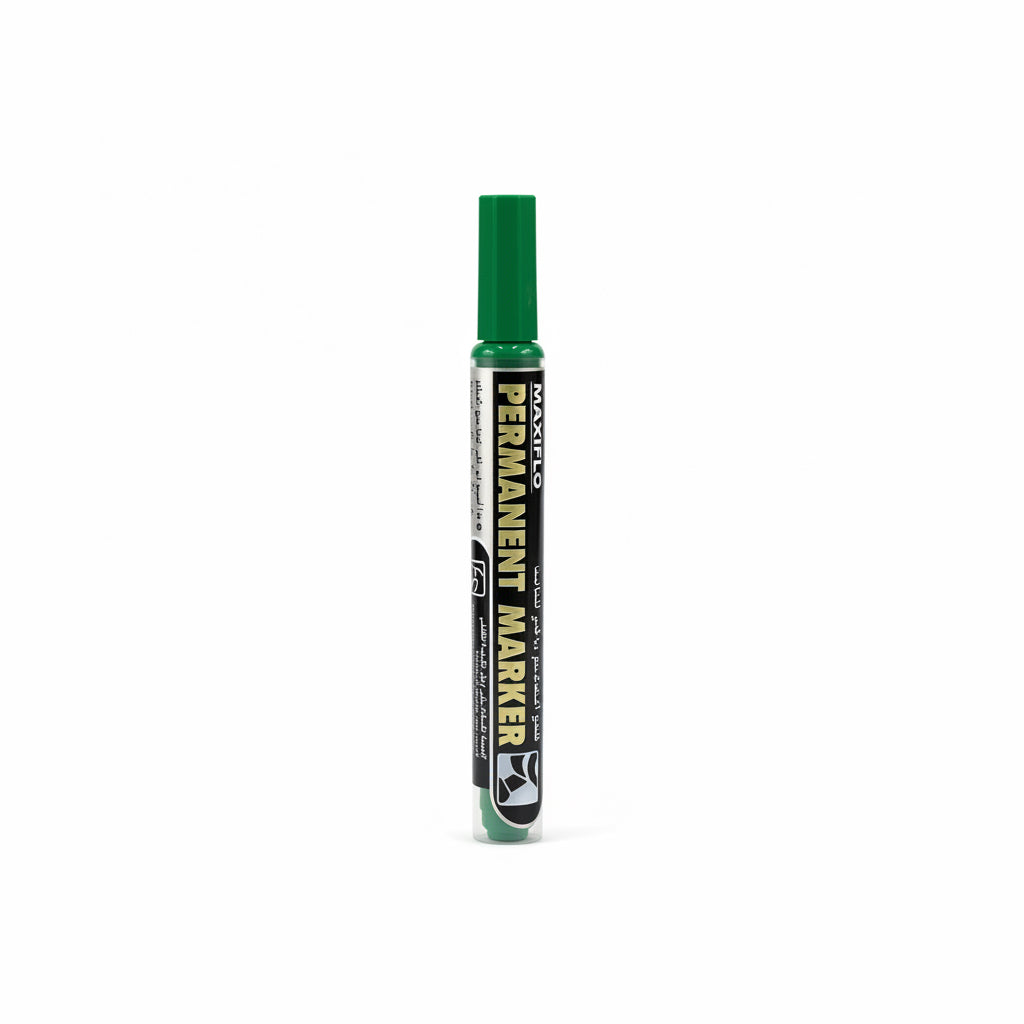 Pentel Maxiflo Permanent Marker Green / قلم تعليم دائم بنتل ماكسيفلو