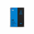 IBC A4 2 Subject four pocket university book / دفتر جامعي بأربع جيوب، حجم A4، مادتان (موضوعان)