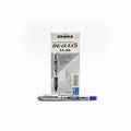 Zebra Liquid Ink Rollerball EX-JB6 0.5 mm, Blue, 10 Pcs / زيبرا قلم حبر سائل EX-JB6 0.5 مم أزرق 10 قطع