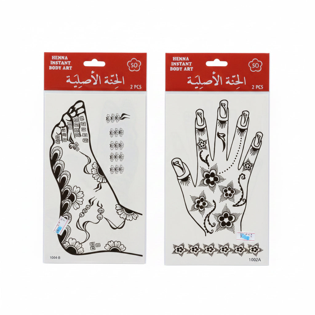 HENNA INSTANT BODY ART / حنّة فورية لفن الجسم