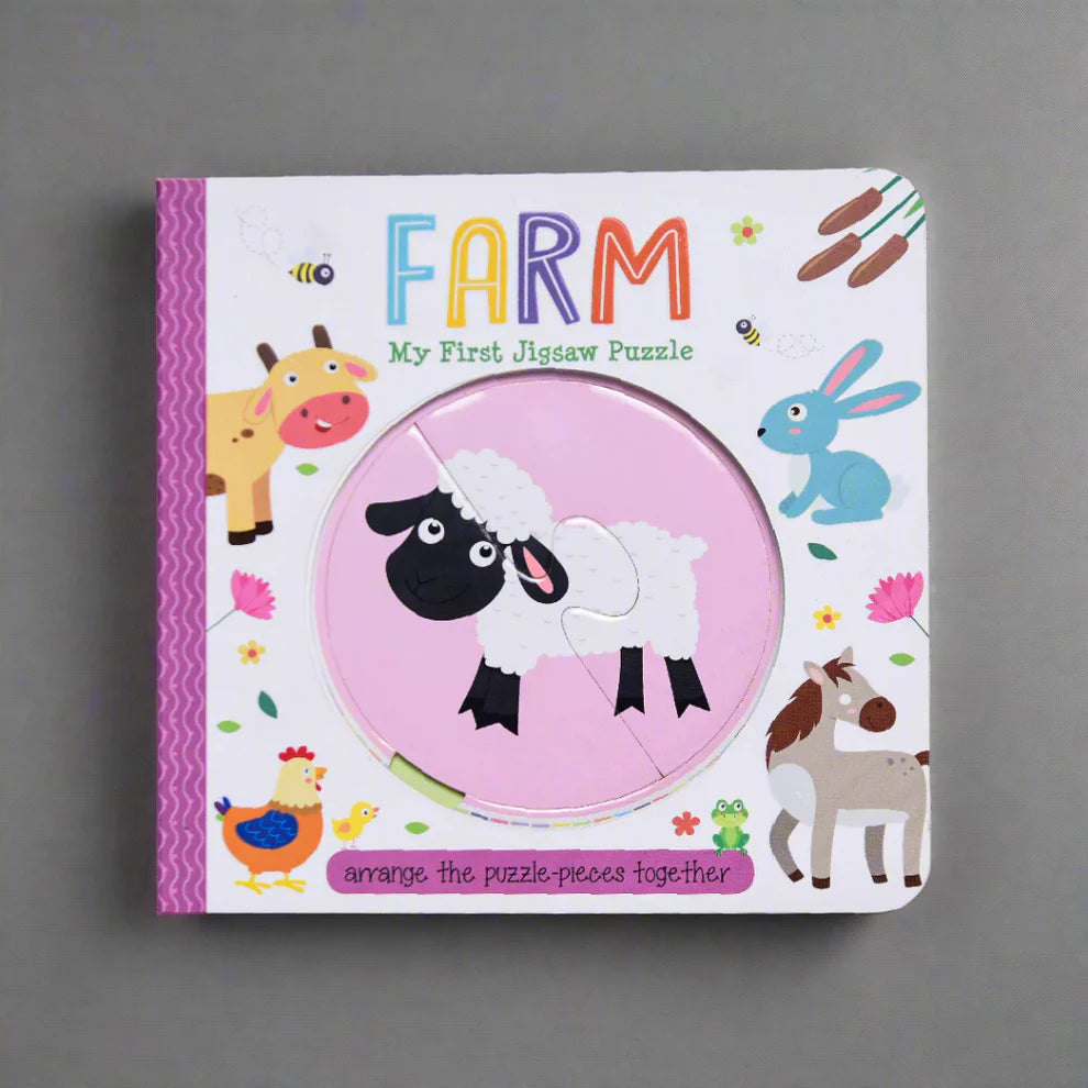 My first Jigsaw Puzzle FARM / لغز تركيب: المزرعة