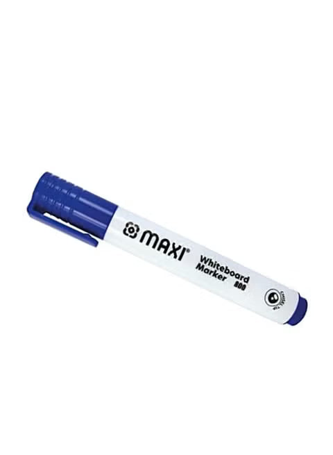 Maxi Whiteboard Marker Black or Blue / ماكسي ماركر سبورة بيضاء اسود