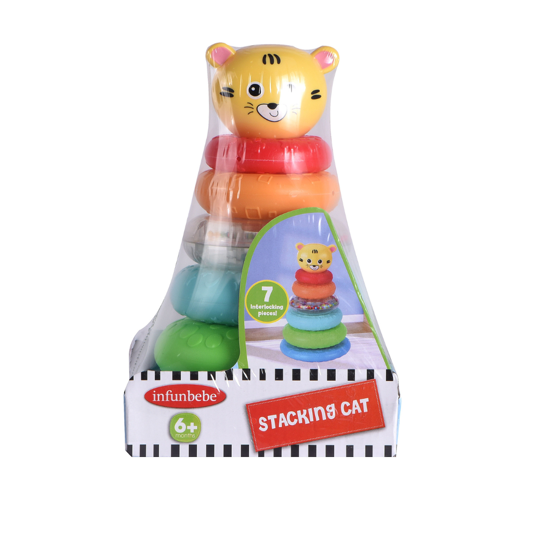 Infunbebe Stacking Cat / لعبة تكديس القطط من إنفانبِيبي