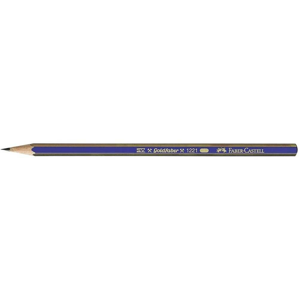 Faber castell Goldfaber 1221 Pencil H / فابر كاستل جولد فابر 1221 قلم رصاص H