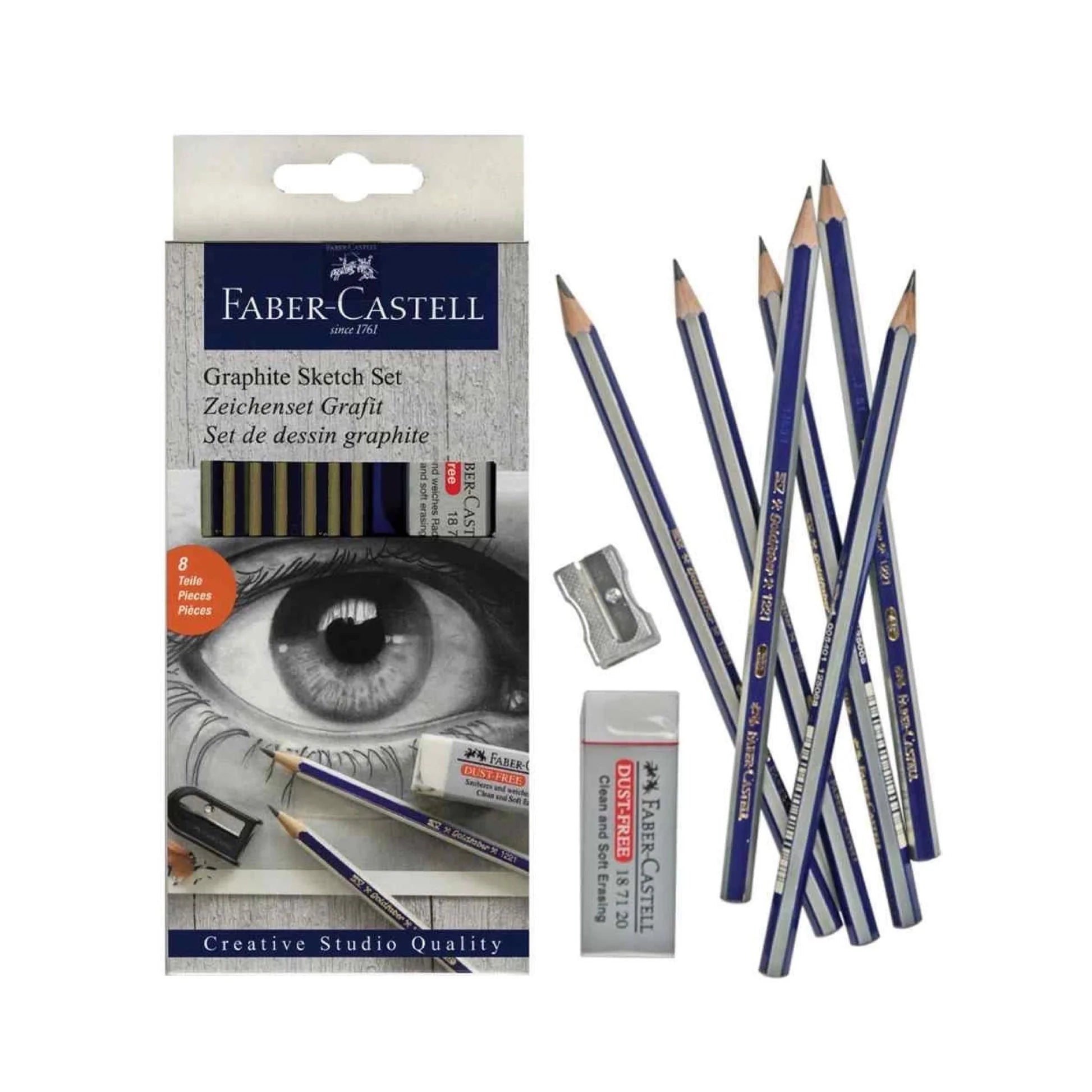 Faber-castell Graphite Sketch Set / فابر-كاستل طقم سكتش جرافيت