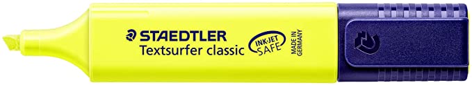 Staedtler Textsurfer Classic Yellow / ستدلر تكستسيرفر كلاسيك أصفر