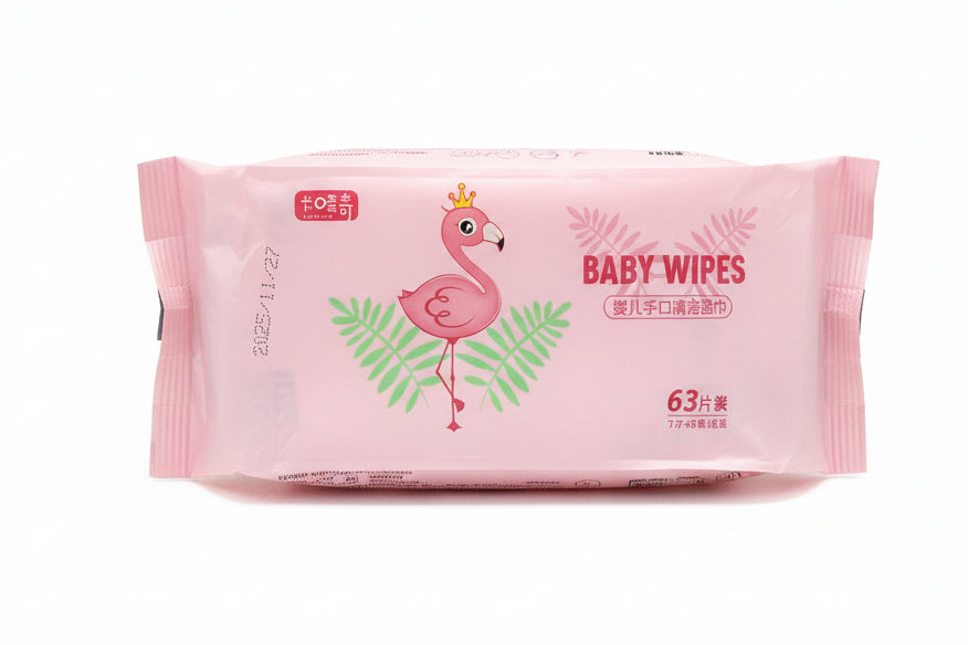 BABY 63 WIPES / 63 منديل مبلل للأطفال