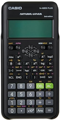 CASIO Scientific Calculator fx-82ES PLUS 2nd Edition /الاصدار الثاني آلة حاسبة علمية كاسيو fx-82ES PLUS 2nd Edition