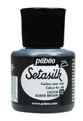 Pebeo Setasilk Silk Paint Beaver Brown / بيبو سيتاسيلك لون حرير بني قندس