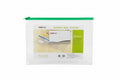 usign Plastic Zipper Bag / حقيبة بسحّاب مع غلاف بطاقة