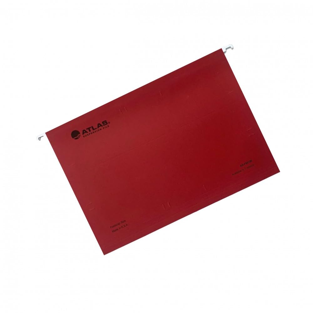 Atlas Suspension File - Red / ملف تعليق أطلس - أحمر