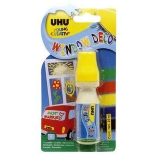 UHU Window decor, 25 ml / يوهو ويندو ديكو، 25 مل