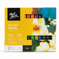 Mont Marte Acrylic Paint Set 24 Pcs / مونت مارت طقم ألوان أكريليك 24 قطعة