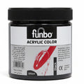 funbo ACRYLIC COLOR Black 500ml / فنبو أكريليك أسود