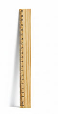 WOOD RULER 20 cm / مسطرة خشبية 20 سم