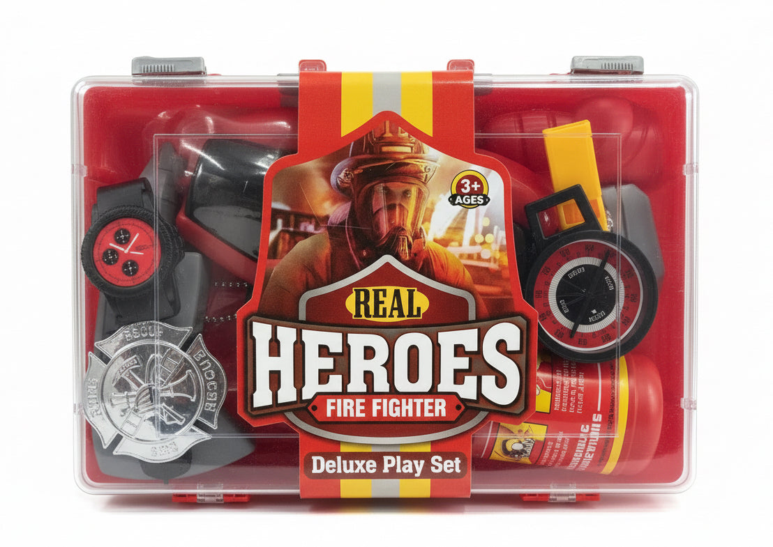 Real heroes firefighter / أبطال حقيقيون رجل الإطفاء