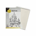 Keep smiling SKETCH PAD A5, 24 Sheets / دفتر رسم A5، 24 ورقة – ابقَ مبتسمًا