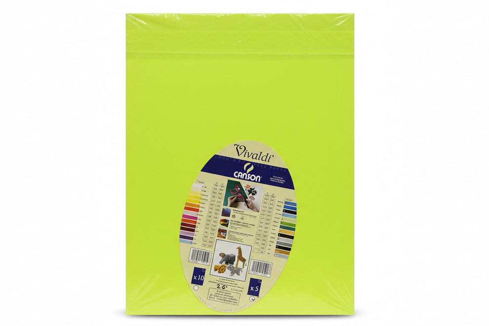 Vivaldi Canson Paper 185 gsm 5x / ورق كانسون فيفالدي 185 جم/م² ×5