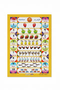 English and Arabic Numbers 1-10 with Pictures