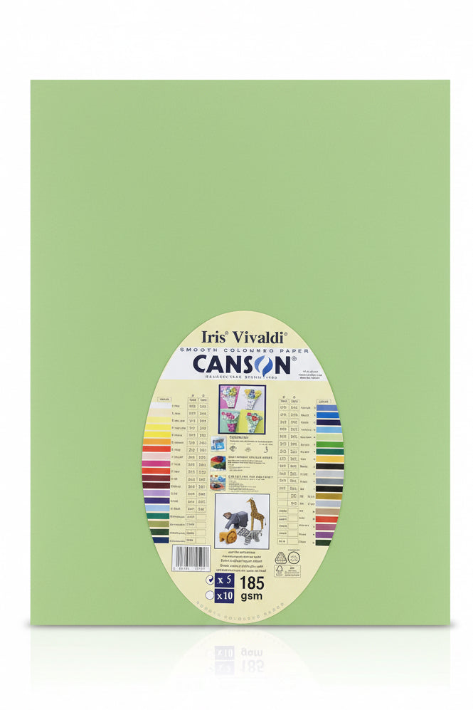 Vivaldi Canson paper 185 gsm 5x A3 / ورق كانسون فيفالدي 185 جم/م² ×5
