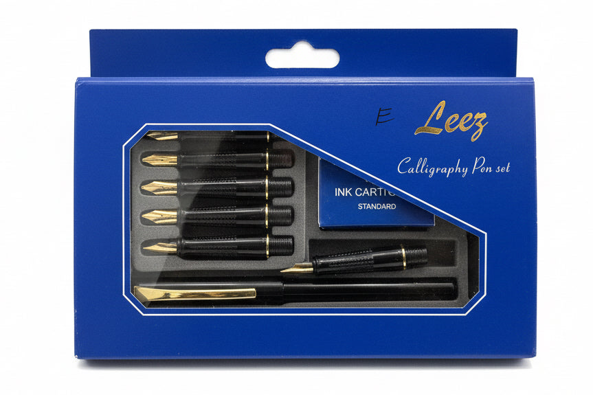 Leez Calligraphy Pen Set English / مجموعة أقلام خط ليز