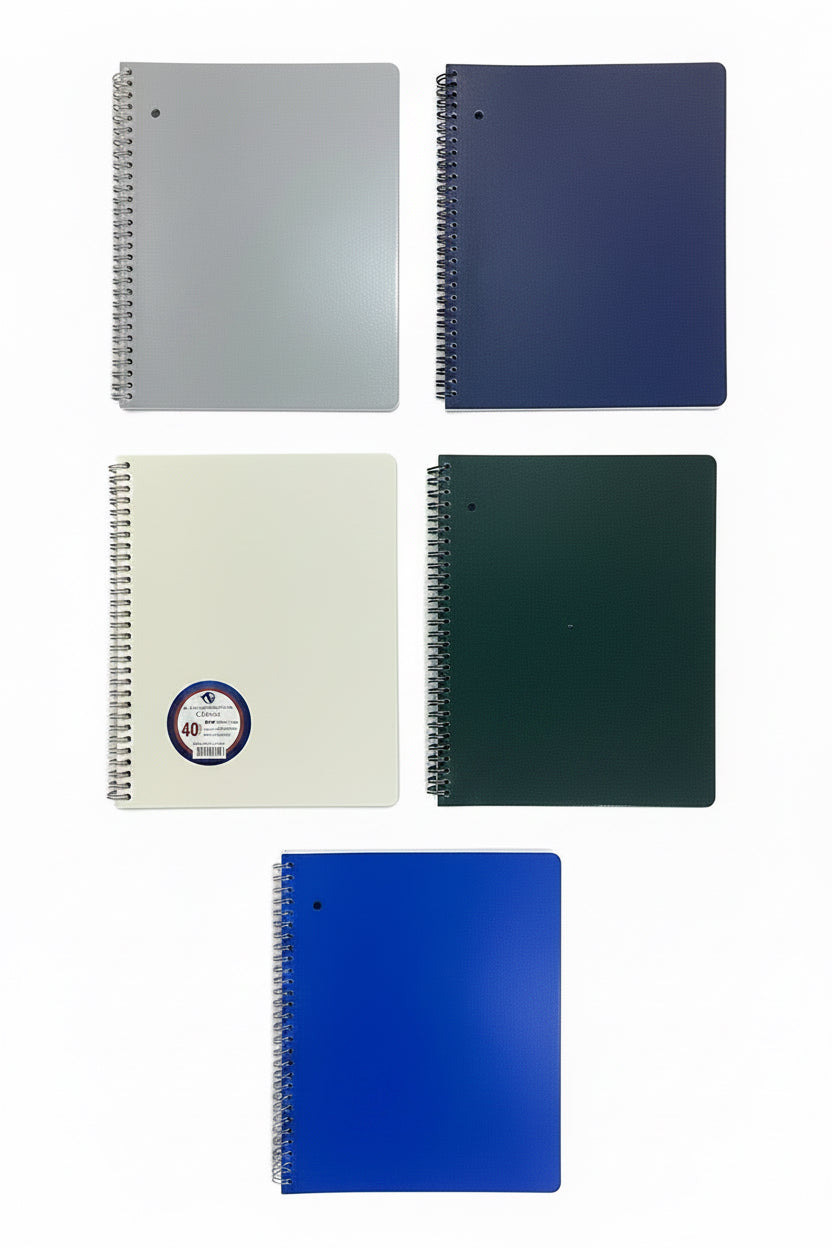 Notebook 40 sheets 10x8" / دفتر الوعده الدولي – 40 ورقة – مقاس 10 × 8 بوصة