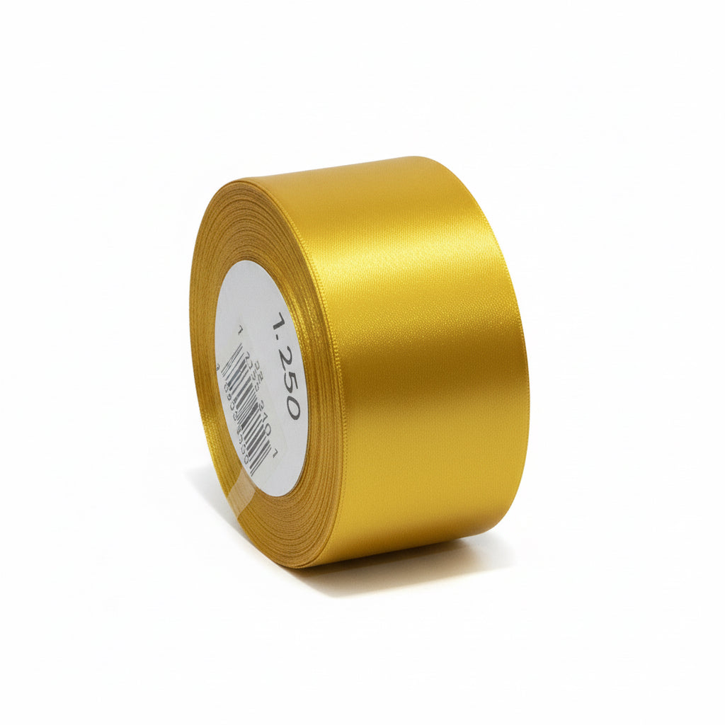 Ribbon 5cm Gold/ شريط