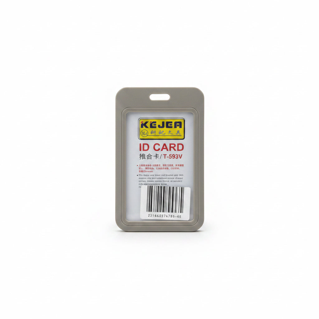 KEJEA ID CARD Cover Gray T-593V 5 pc